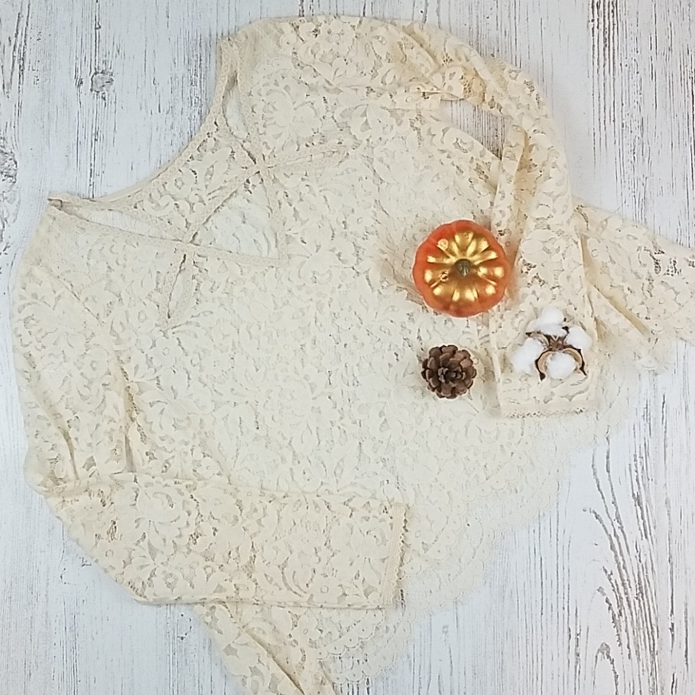 Free People Lace Top